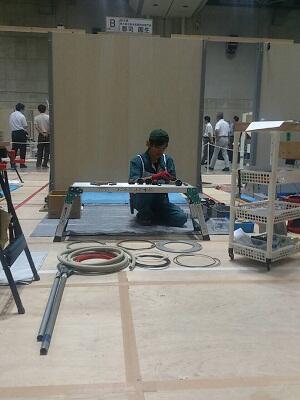 郡司くん競技中 郡司くん競技中